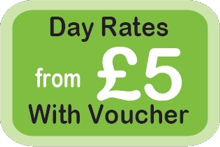 Day rates from £5 with voucher